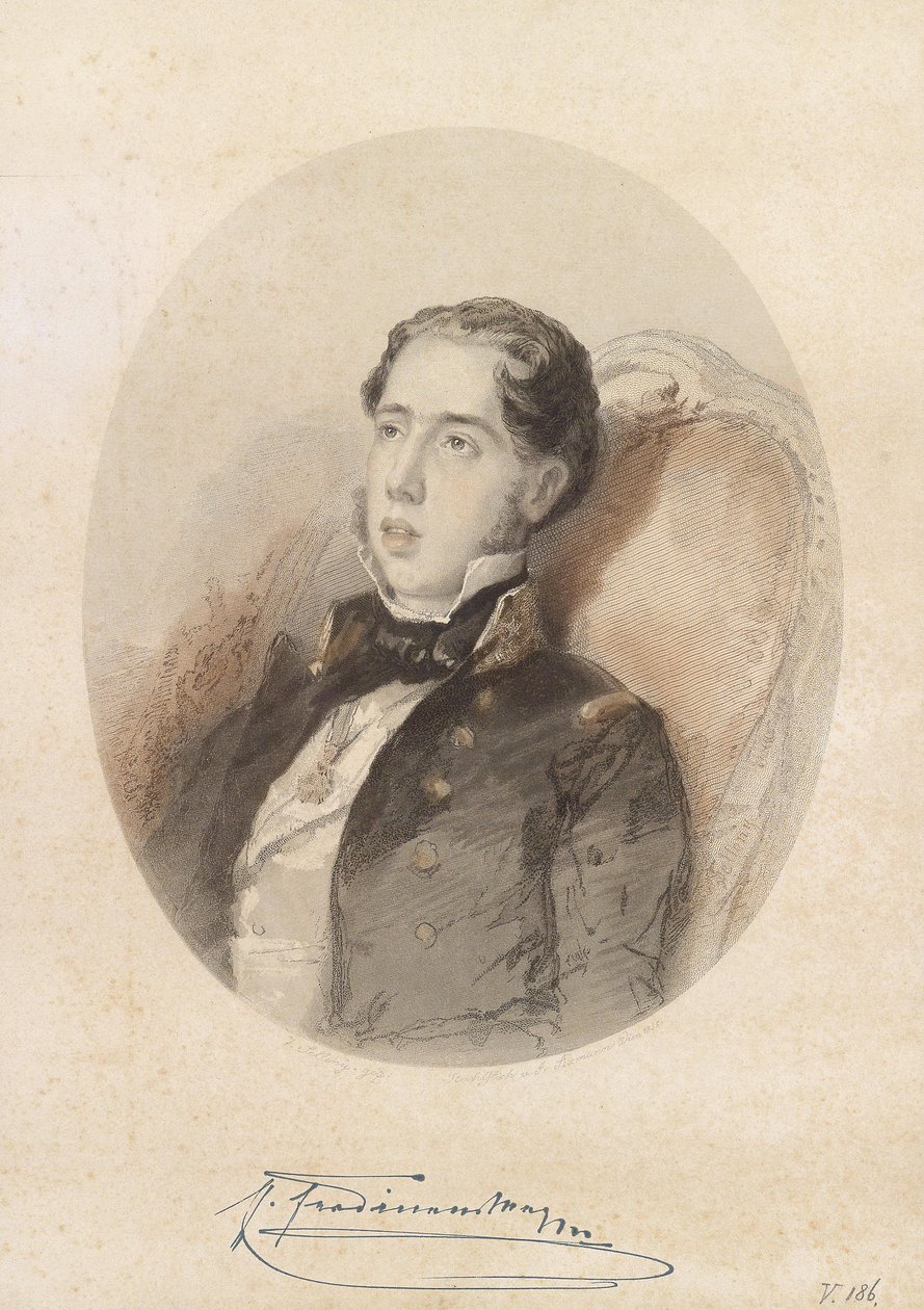 Archiduque Fernando Maximiliano de Josef Axmann