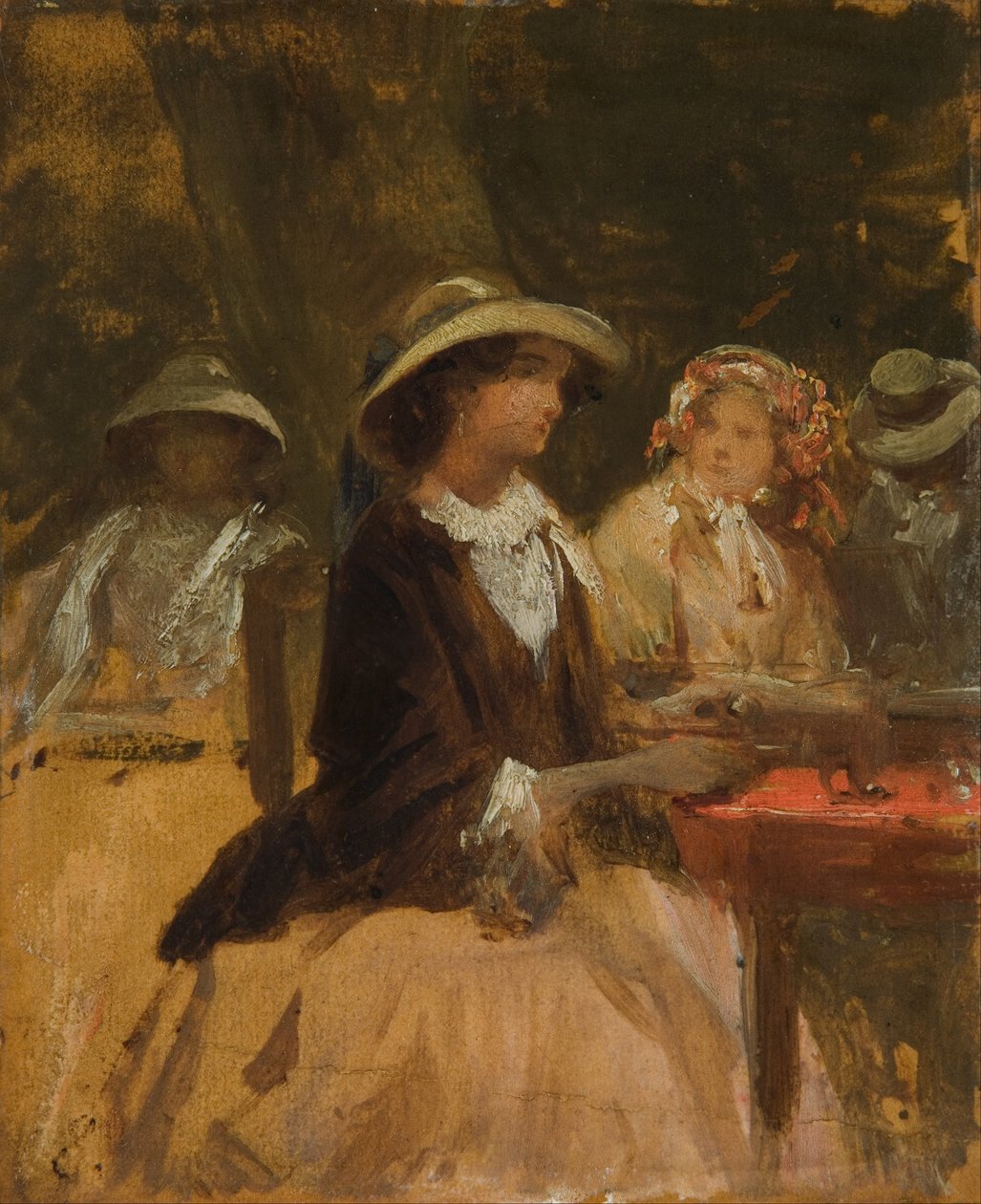 En el restaurante jardín de Josef Matj Navrátil
