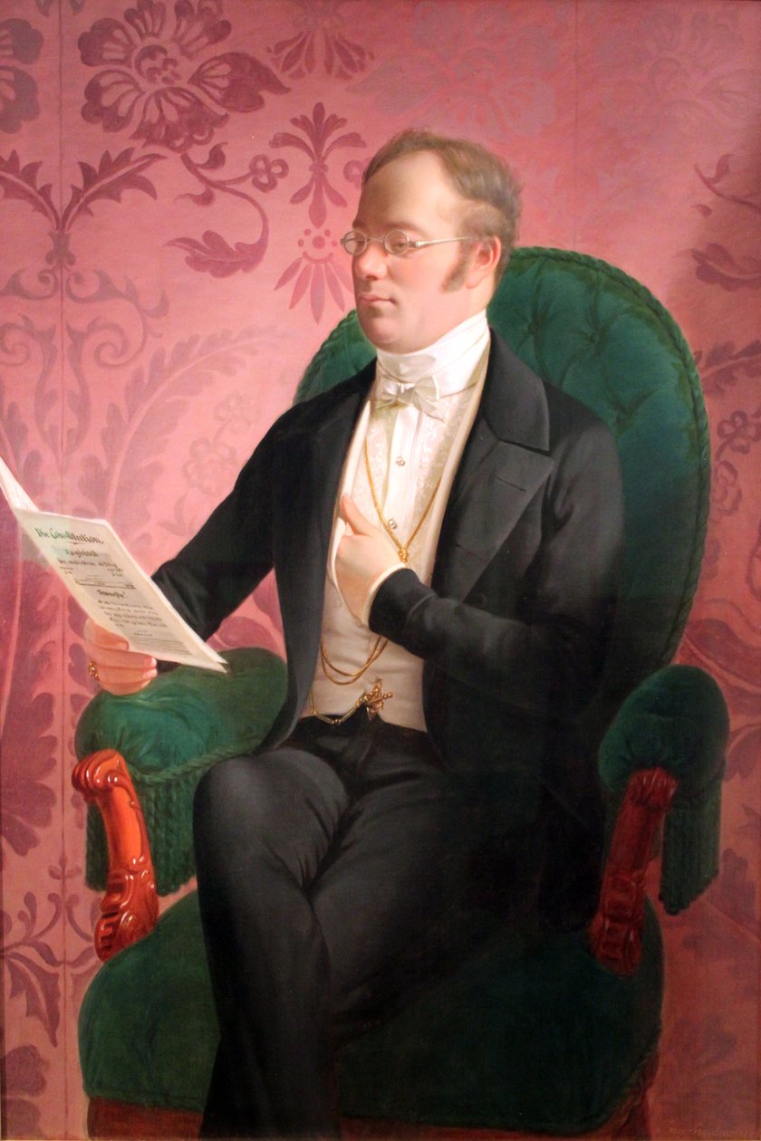 Retrato de un ministro de Josef Weidner