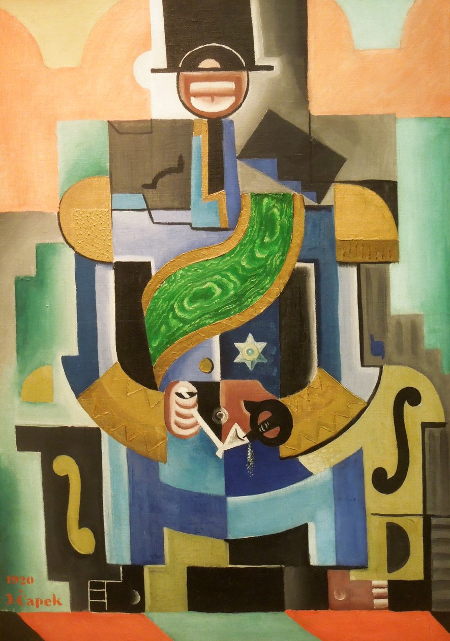 Rey de piel negra de Josef Čapek
