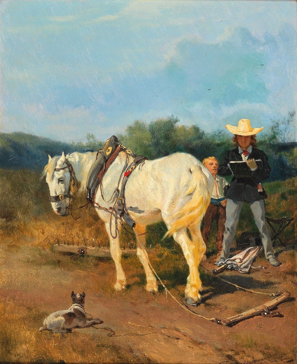 El pintor de Josef Anton Strassgschwandtner