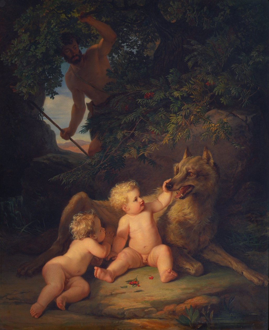 Rómulo y Remo de Josef Binder