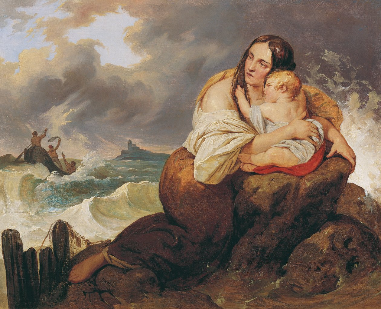 los náufragos de Josef Danhauser