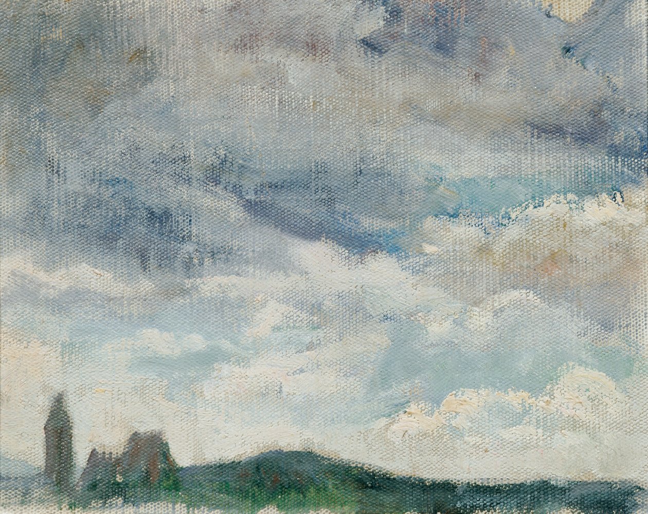 Paisaje con vistas a Perchtoldsdorf de Josef Engelhart