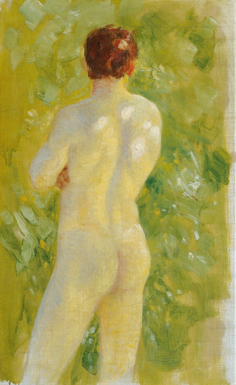 desnudo masculino de Josef Engelhart