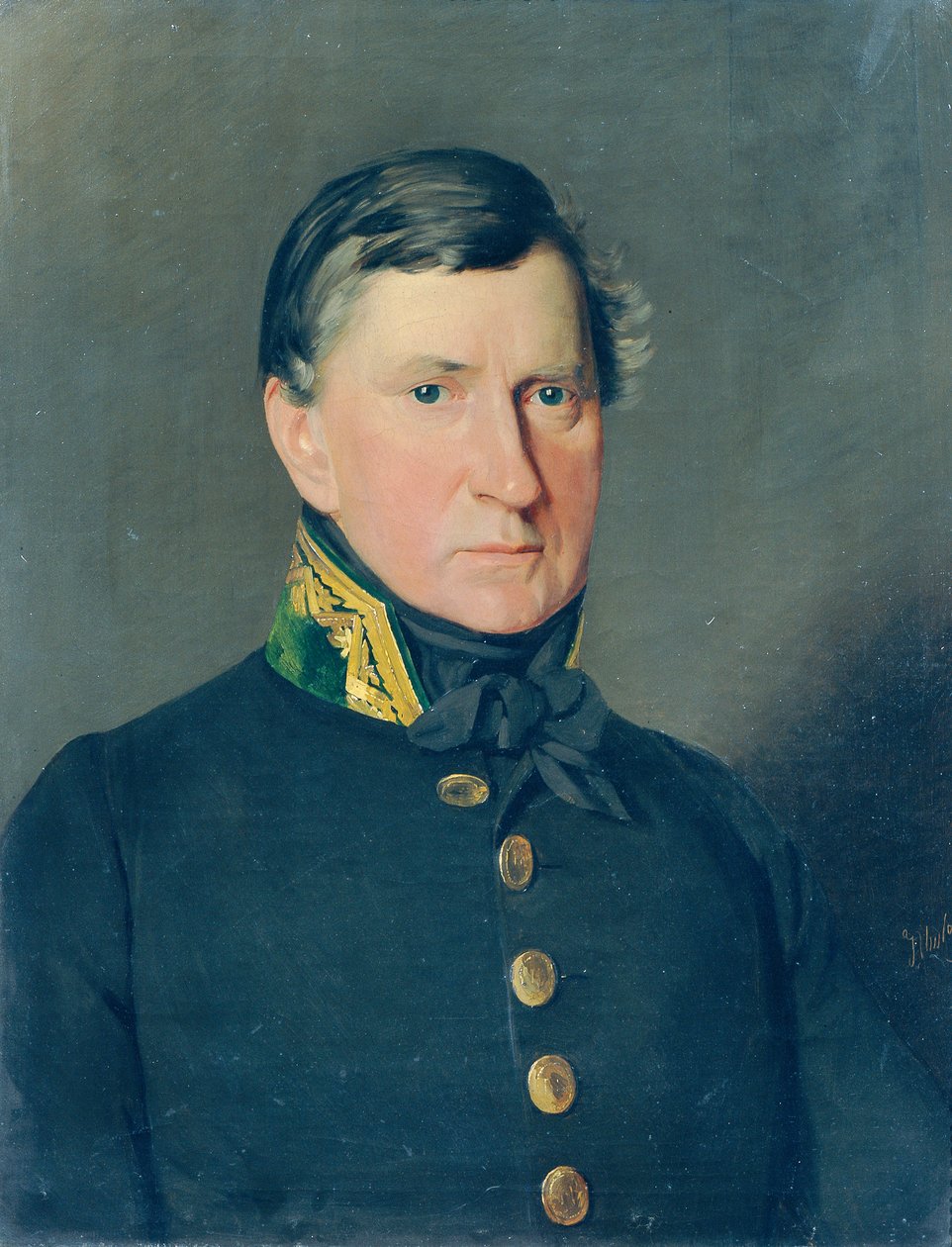 retrato de un caballero de Josef Huttary