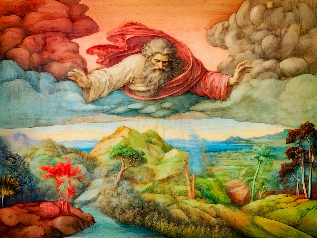 A1_Genesis_03-Creación de las plantas de Josef Johann Michel