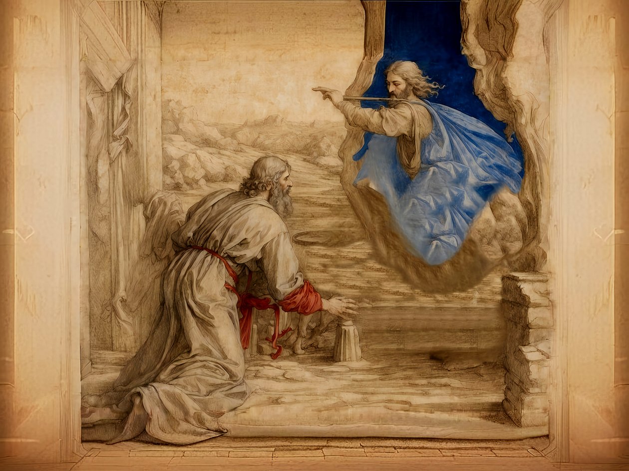 A1_Génesis_24-Abram abandona Harán de Josef Johann Michel