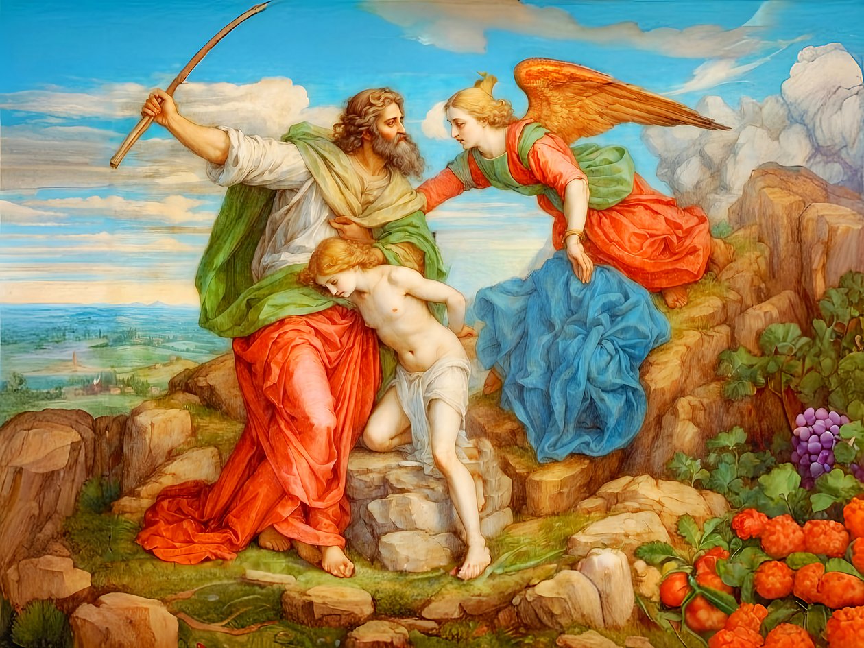 A1_Génesis_28-Sacrificio de Isaac de Josef Johann Michel