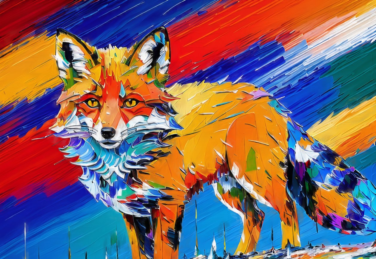 Animales Fox_1 de Josef Johann Michel