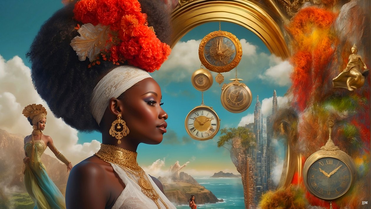 Dreamcore-breathlessly timeless_african-01 de Josef Johann Michel