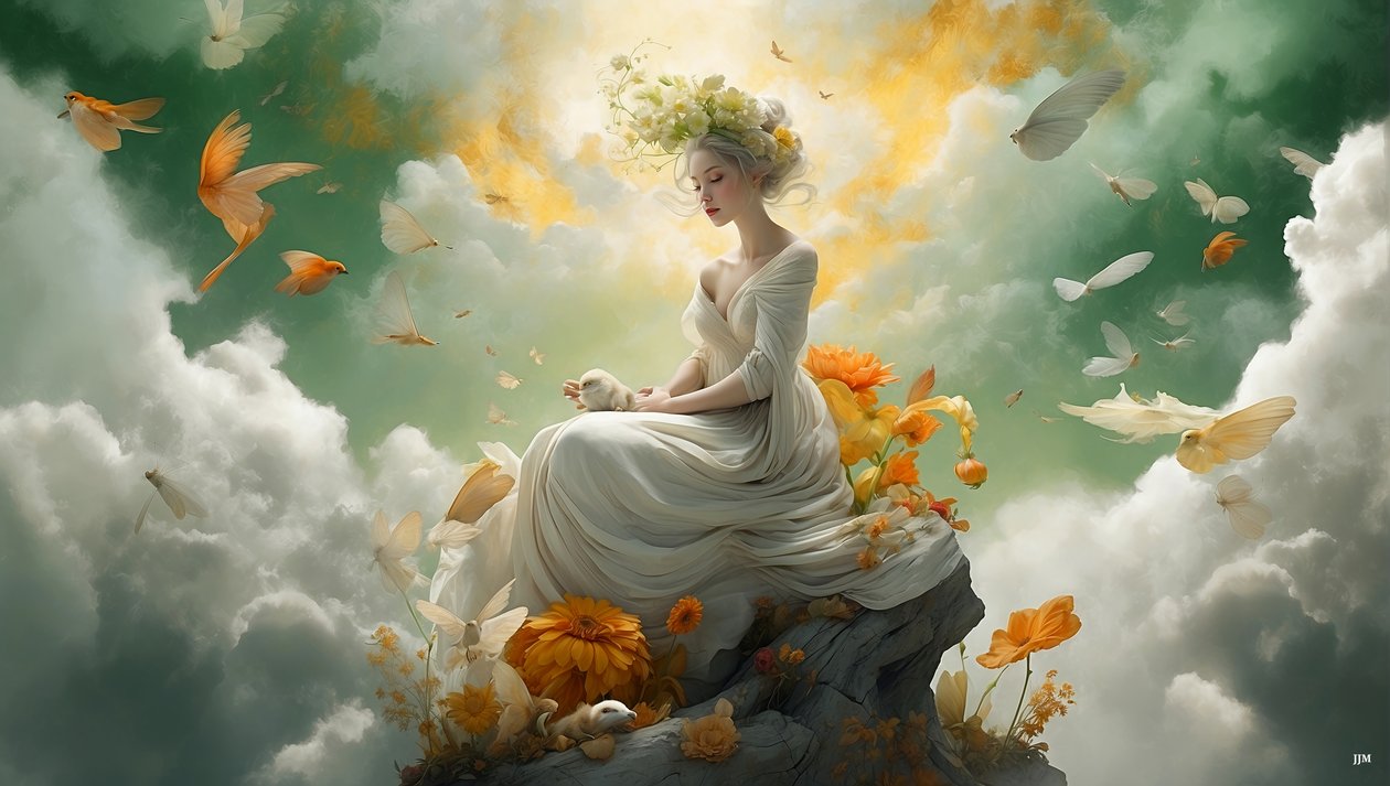 Dreamcore_escena_sueño_blanco_03 de Josef Johann Michel