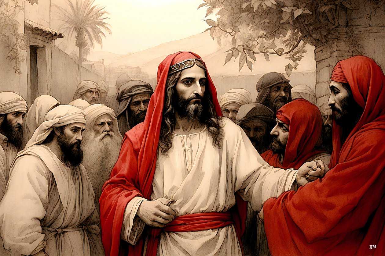 Jesús_traicionado por Judas_02 de Josef Johann Michel