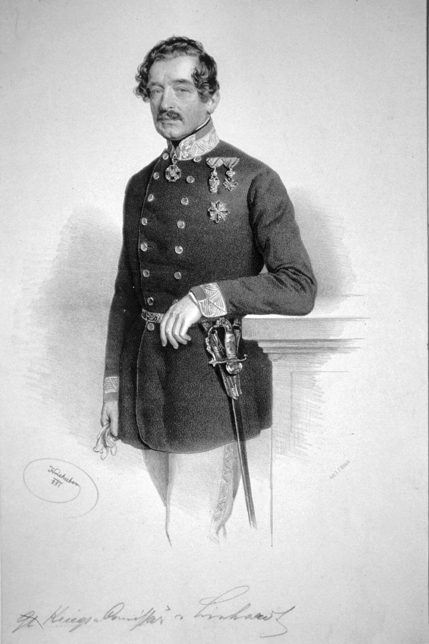 Franz von Linhardt de Josef Kriehuber