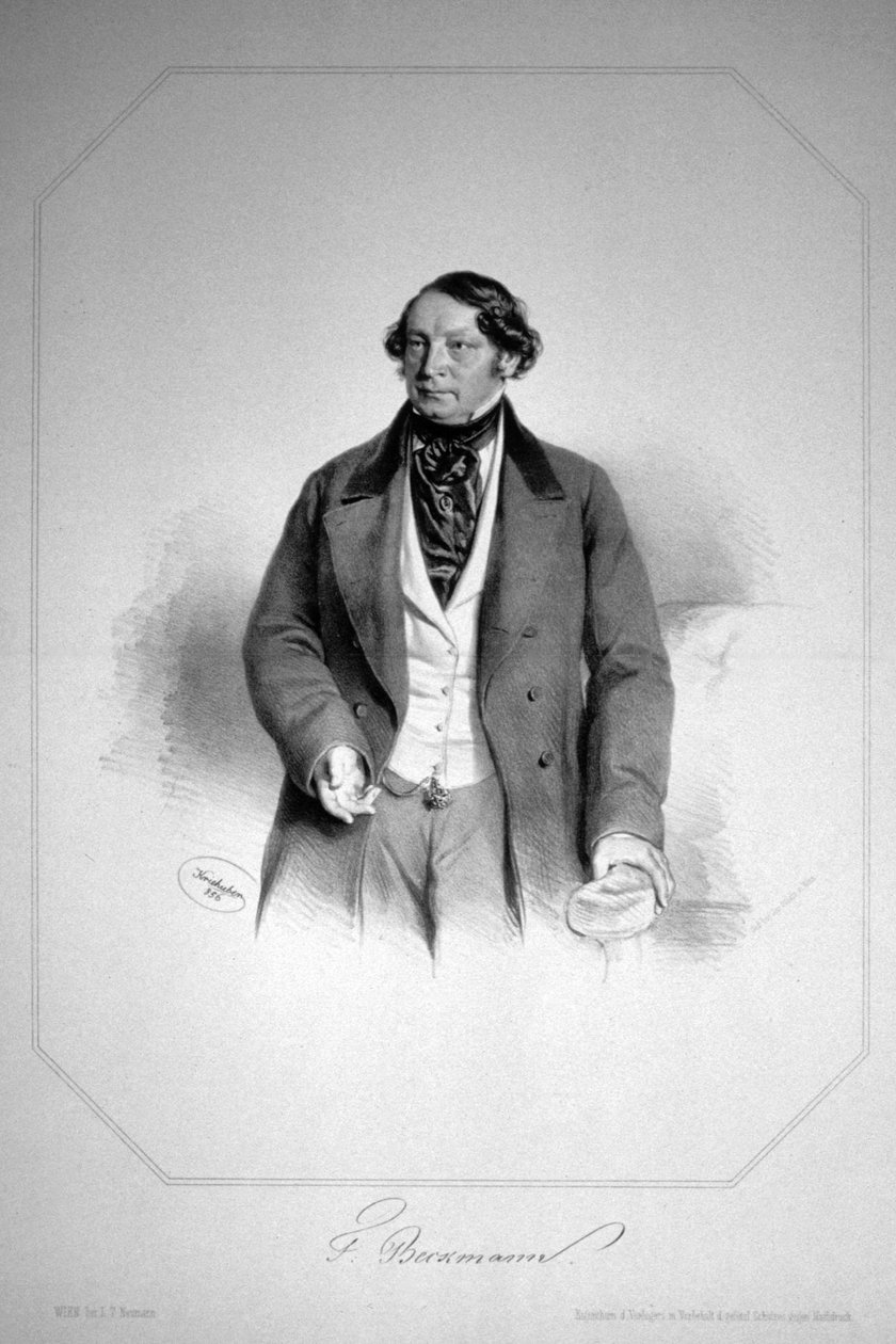 Friedrich Beckmann de Josef Kriehuber