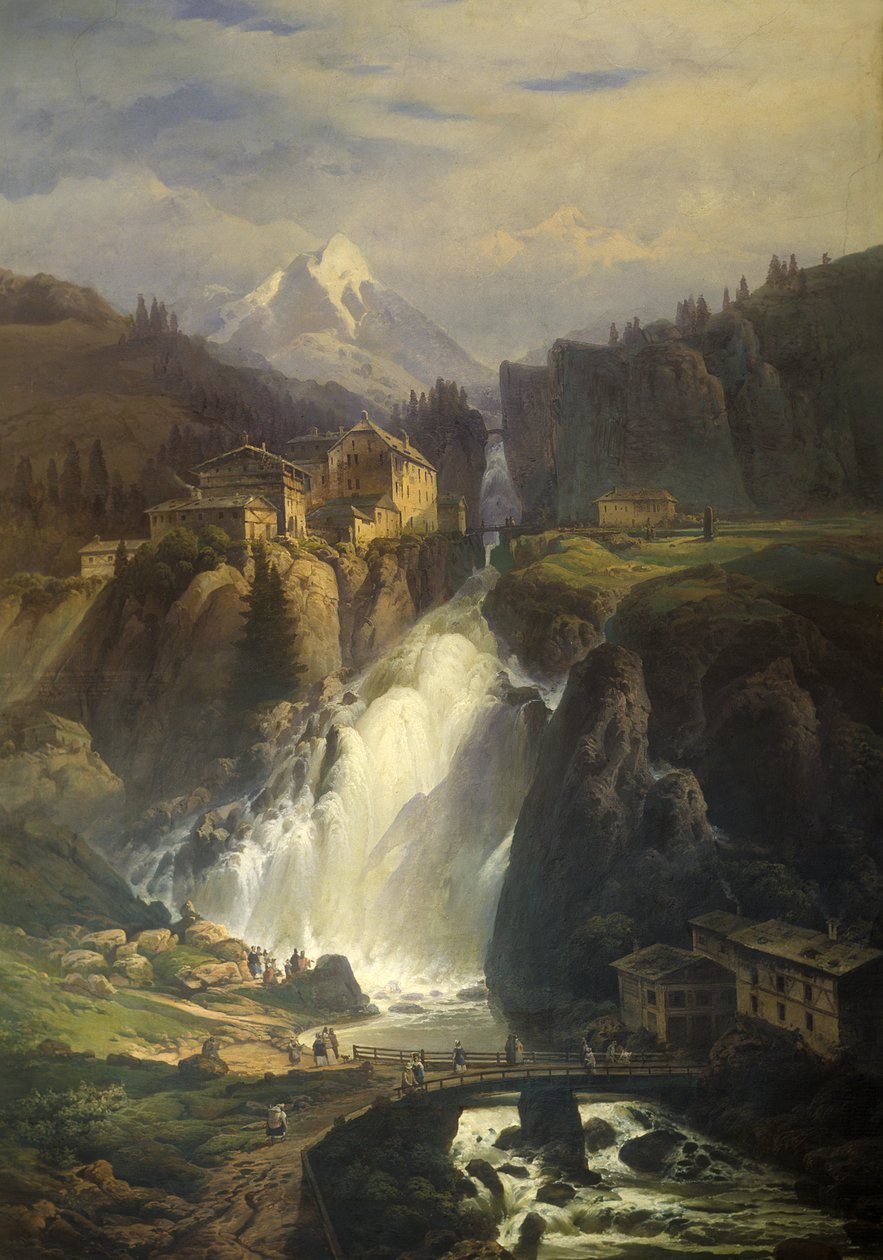 Vista de Bad Gastein de Josef Matěj Navrátil