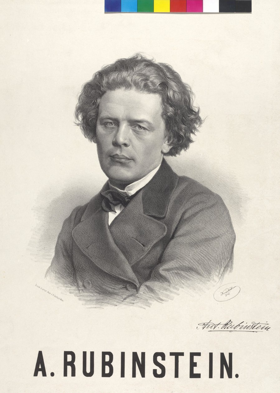 A. Rubinstein de Josef Nikolaus Kriehuber