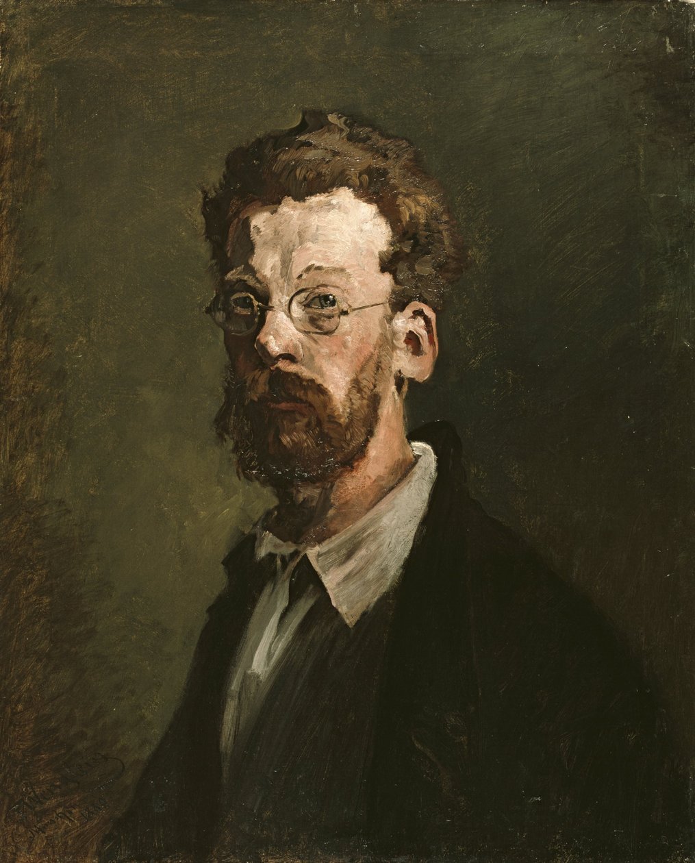 Auto retrato de Josef Wenglein