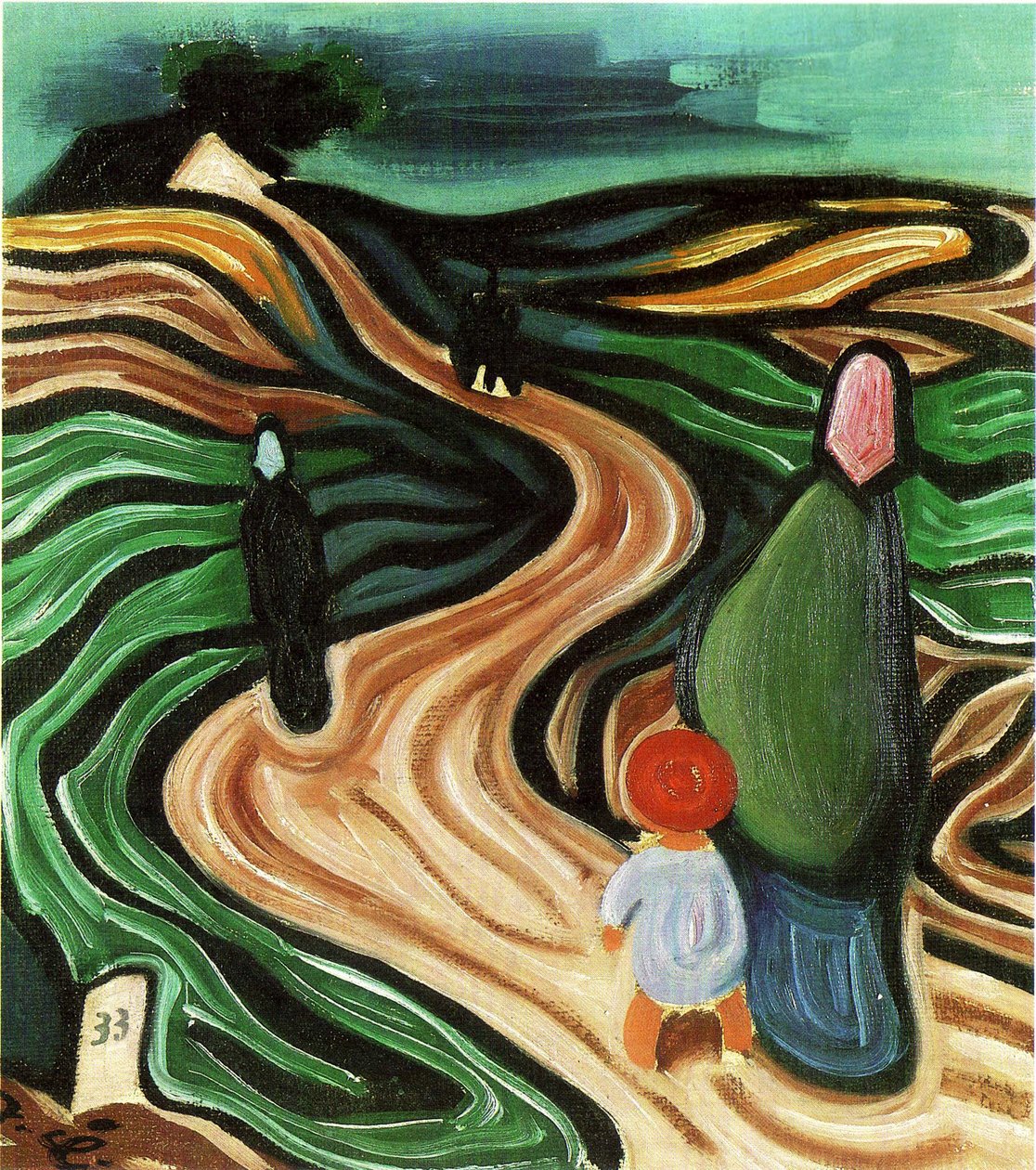 Nube, 1933 de Josef Čapek