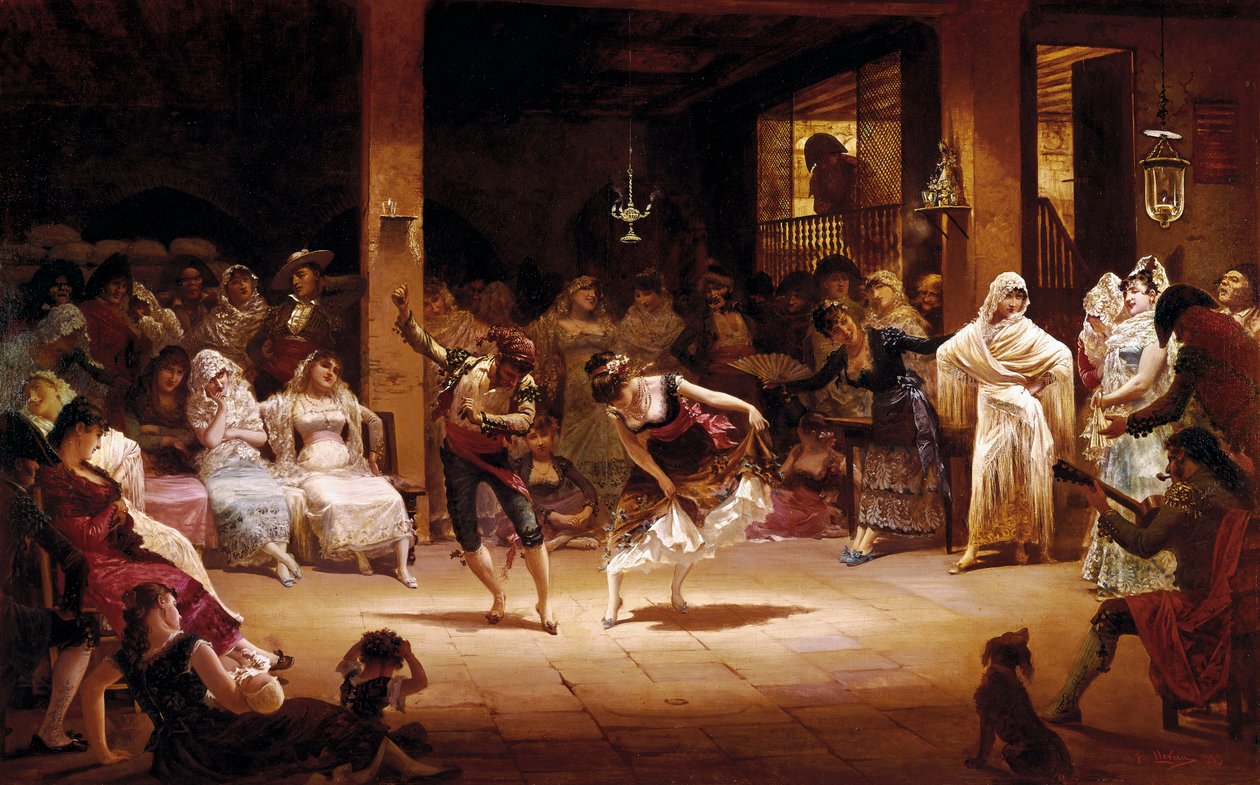La danza de la lámpara de aceite de Josep Llovera Bofill