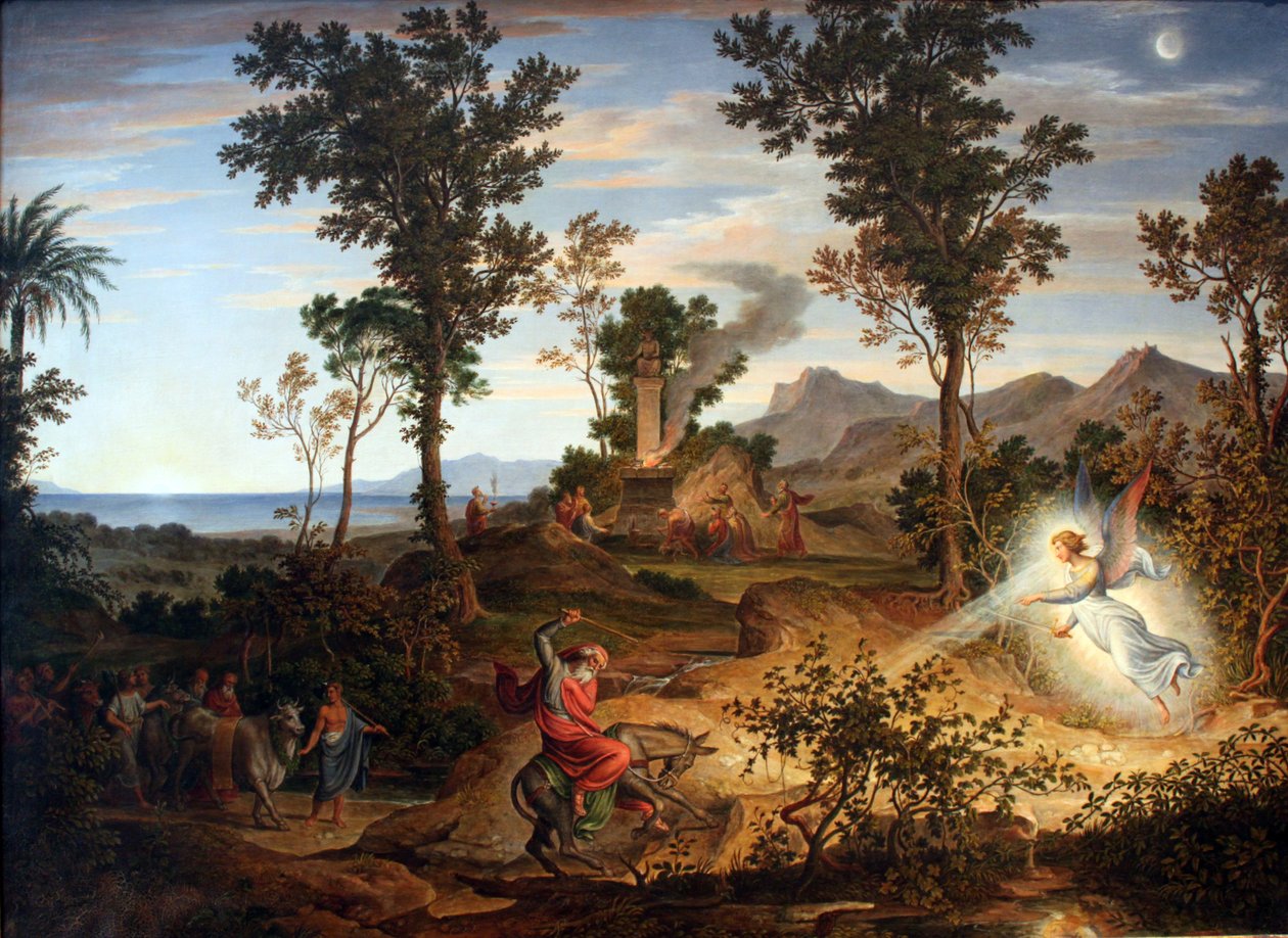 Paisaje con Bileam de Joseph Anton Koch