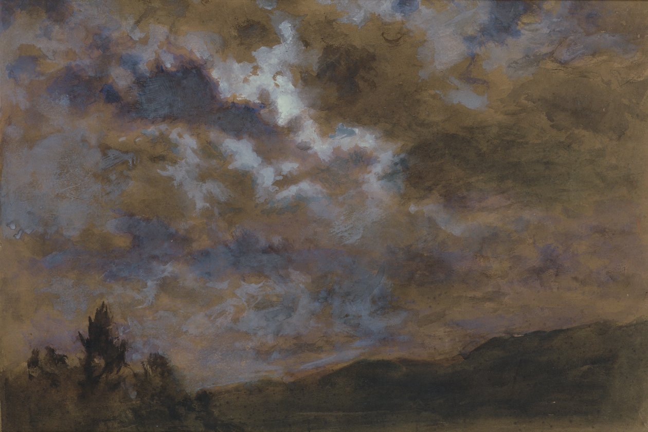 Un cielo oscurecido de Joseph Severn