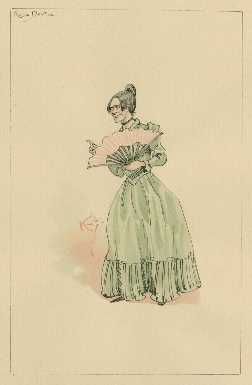 Rosa Dartle, c.1920s de Joseph Clayton Clarke