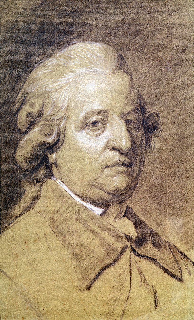 Retrato de Luis XVI (1754-93) Rey de Francia, en el Templo (tiza y carbón sobre papel) de Joseph Ducreux