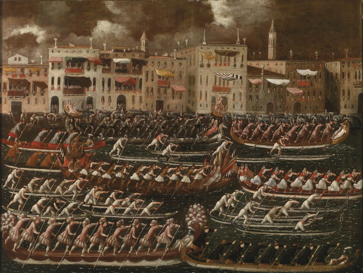 Regata en el Gran Canal de Joseph Heintz der Jüngere