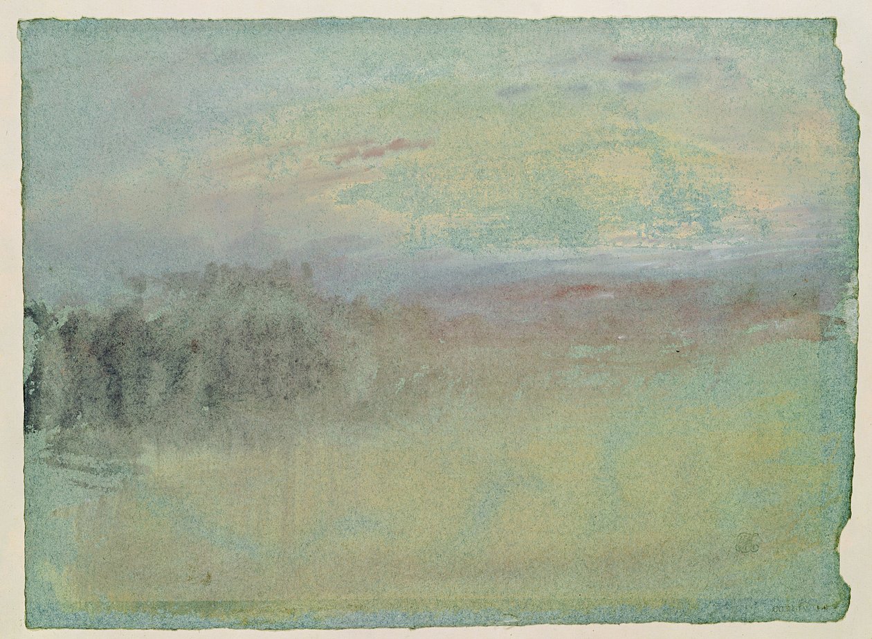 Escena costera. c.1830 de Joseph Mallord William Turner