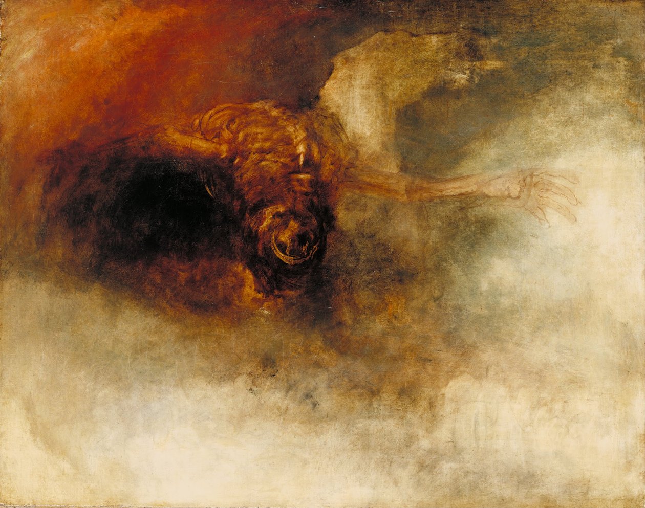 La muerte en un caballo pálido de Joseph Mallord William Turner
