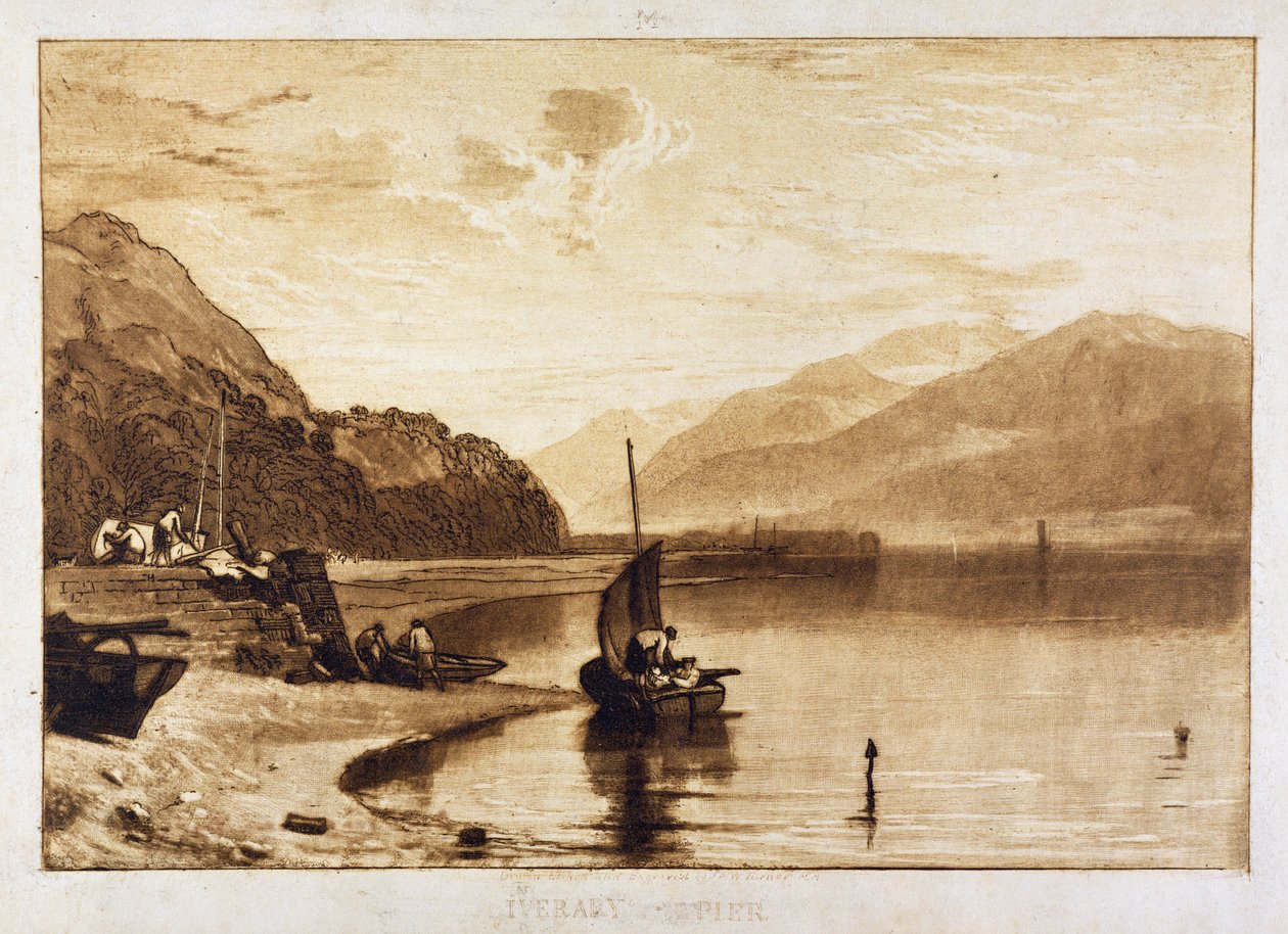 Muelle de Inverary, 1859-61 de Joseph Mallord William Turner