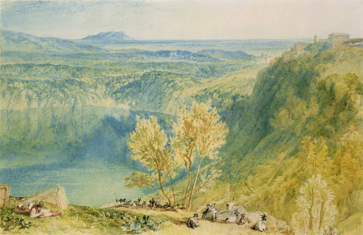 Lago Nemi de Joseph Mallord William Turner