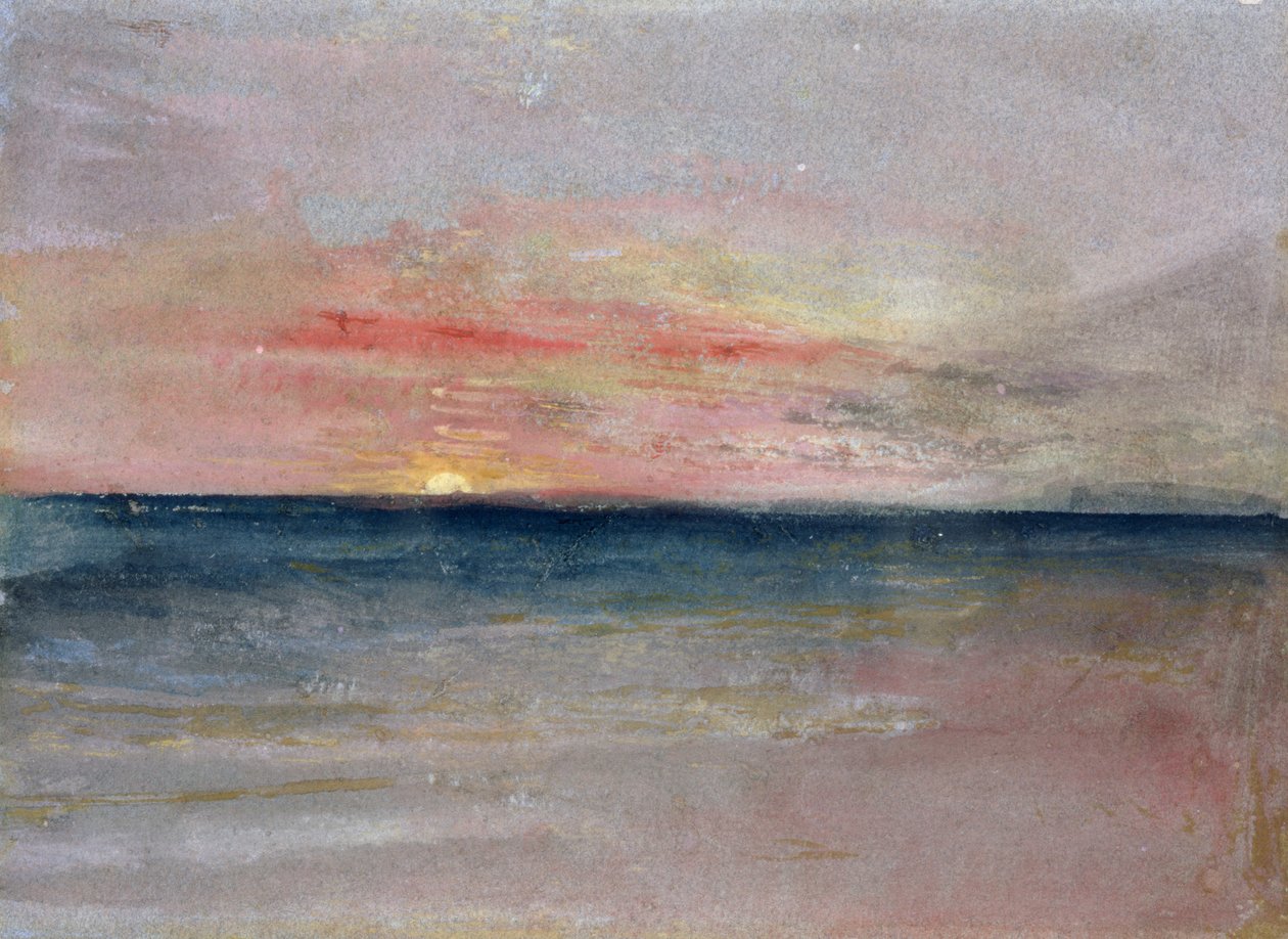 Atardecer de Joseph Mallord William Turner