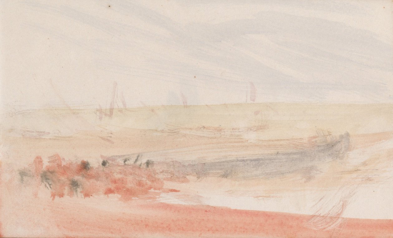 El cuaderno de bocetos del canal de Joseph Mallord William Turner