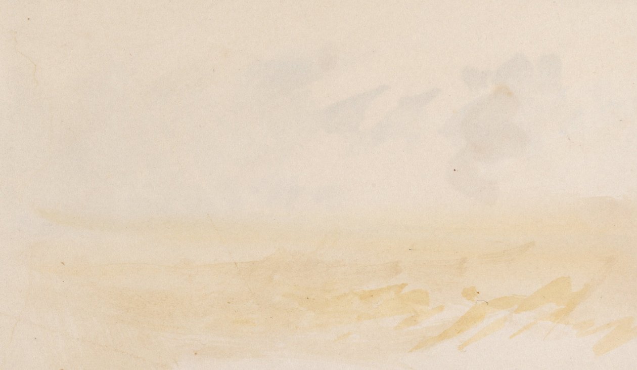 El cuaderno de bocetos del canal de Joseph Mallord William Turner