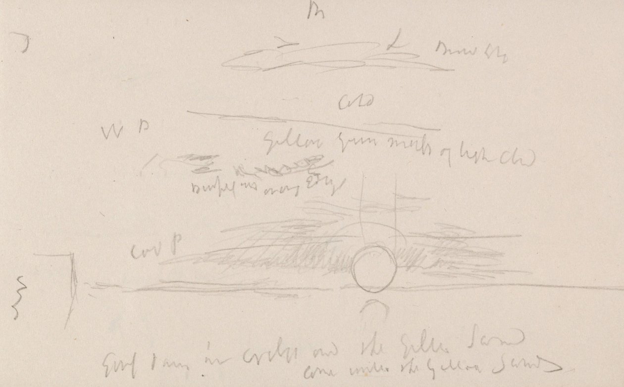 El Cuaderno del Canal de Joseph Mallord William Turner