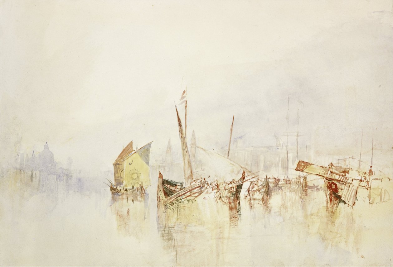 El sol de Venecia de Joseph Mallord William Turner