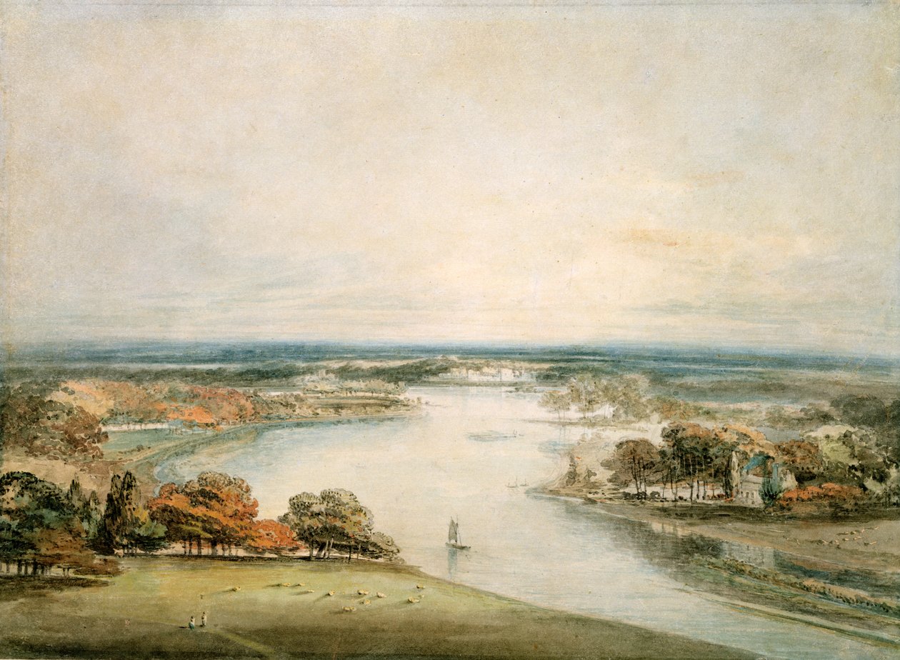 El Támesis desde Richmond de Joseph Mallord William Turner