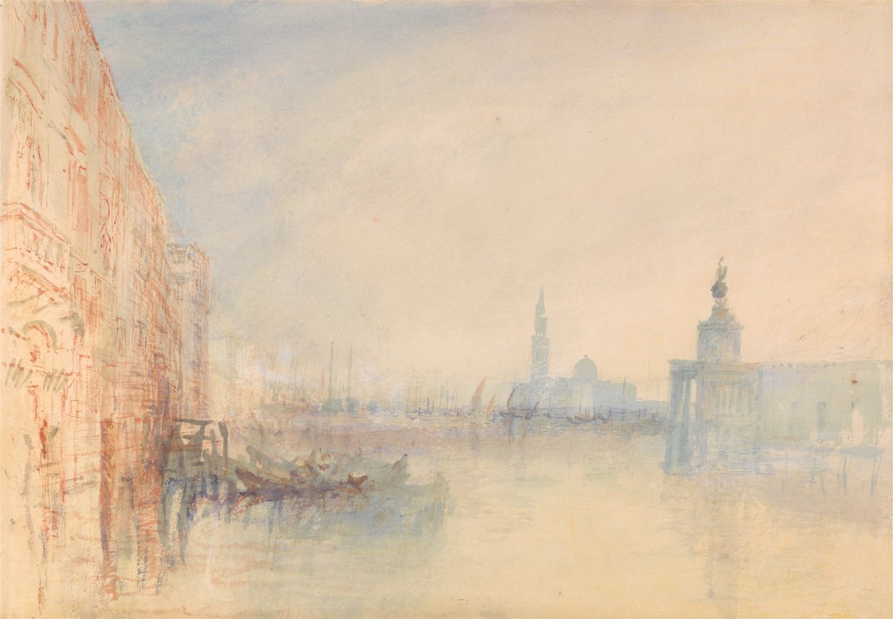 Venecia, la Boca del Gran Canal de Joseph Mallord William Turner