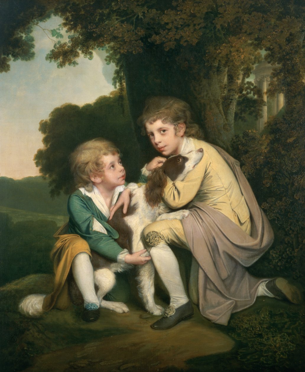 Thomas y Joseph Pickford de niños, c.1777-9 de Joseph Wright of Derby