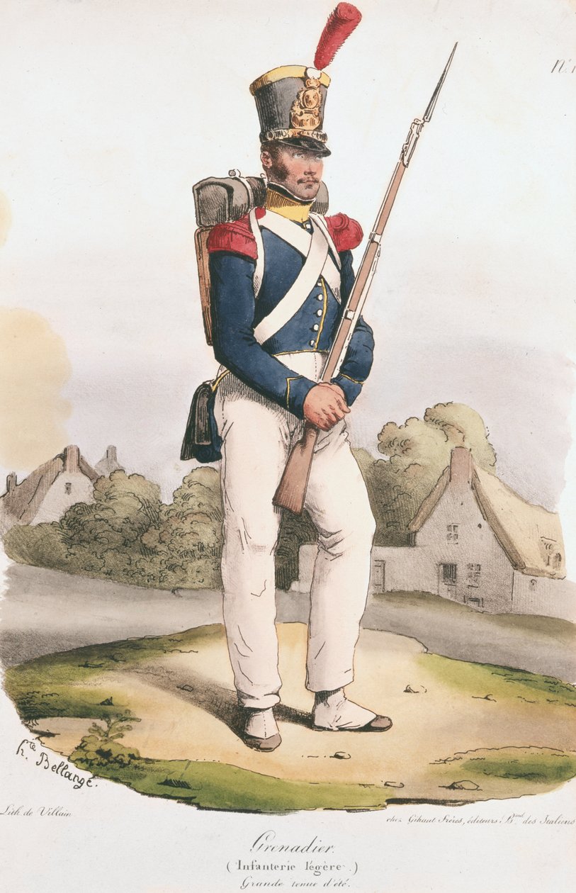 Guardia de Granaderos de Joseph Louis Hippolyte Bellange
