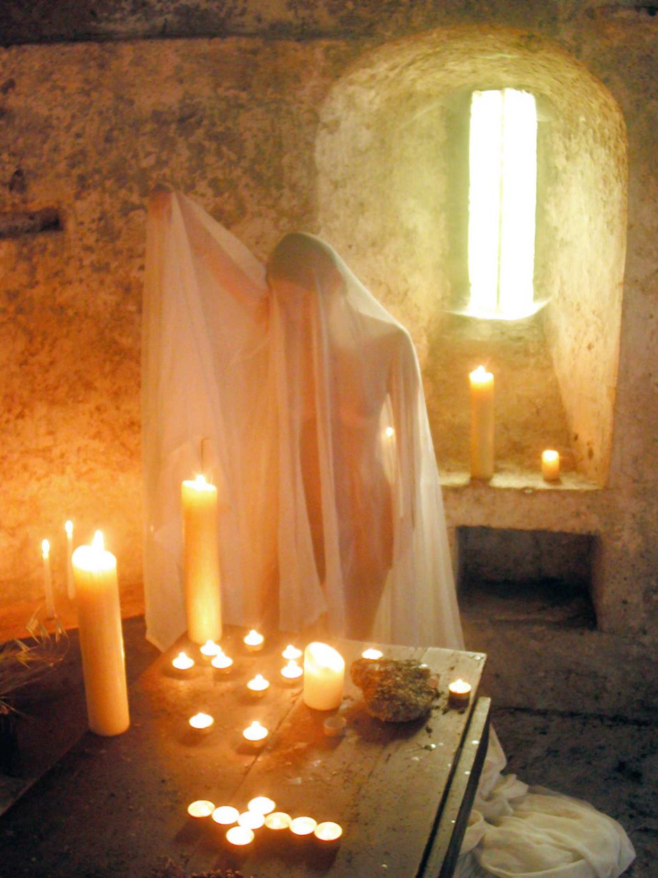 En la capilla de Joseph Angilella Auquier