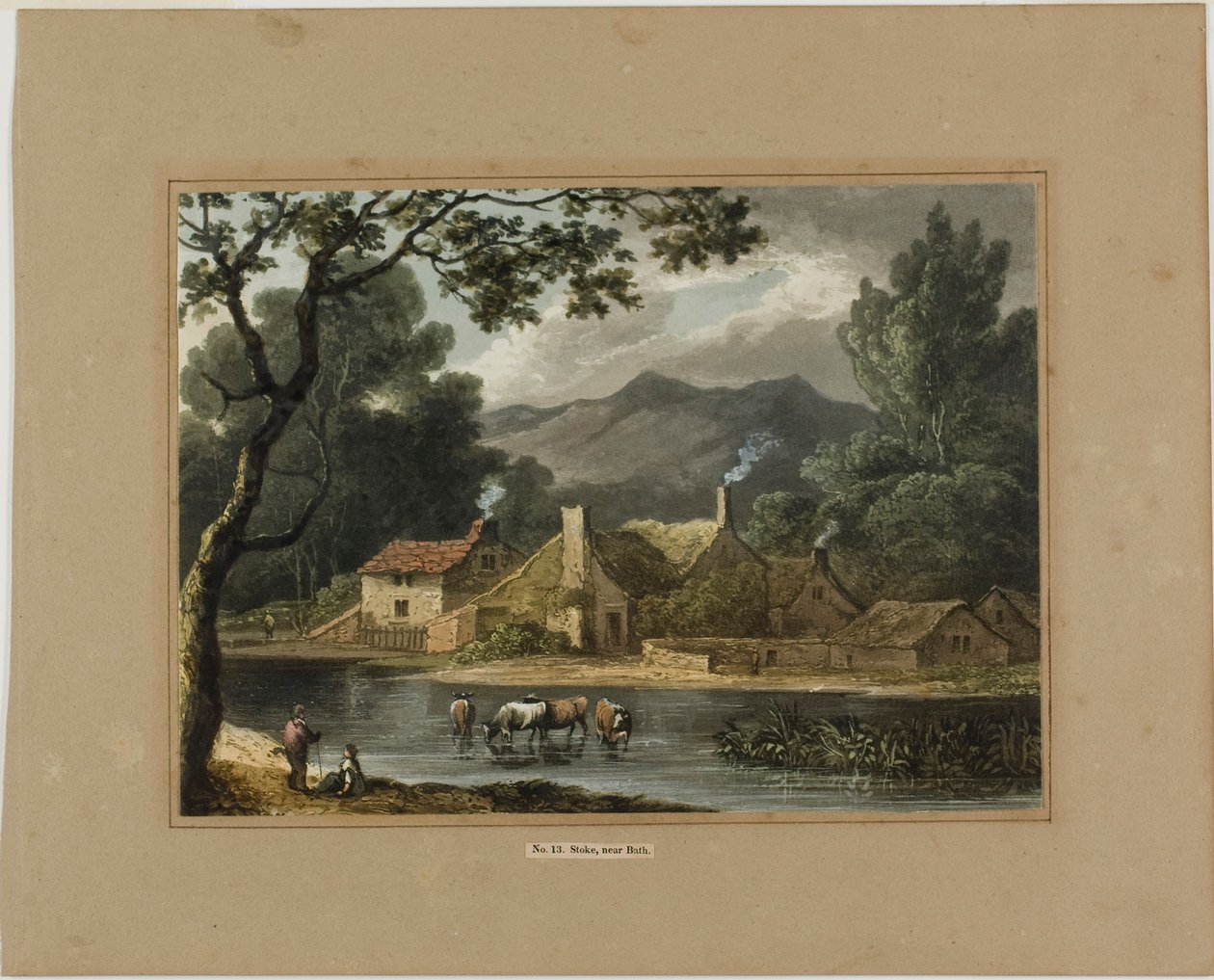 Stoke, cerca de Bath de Joseph Barker
