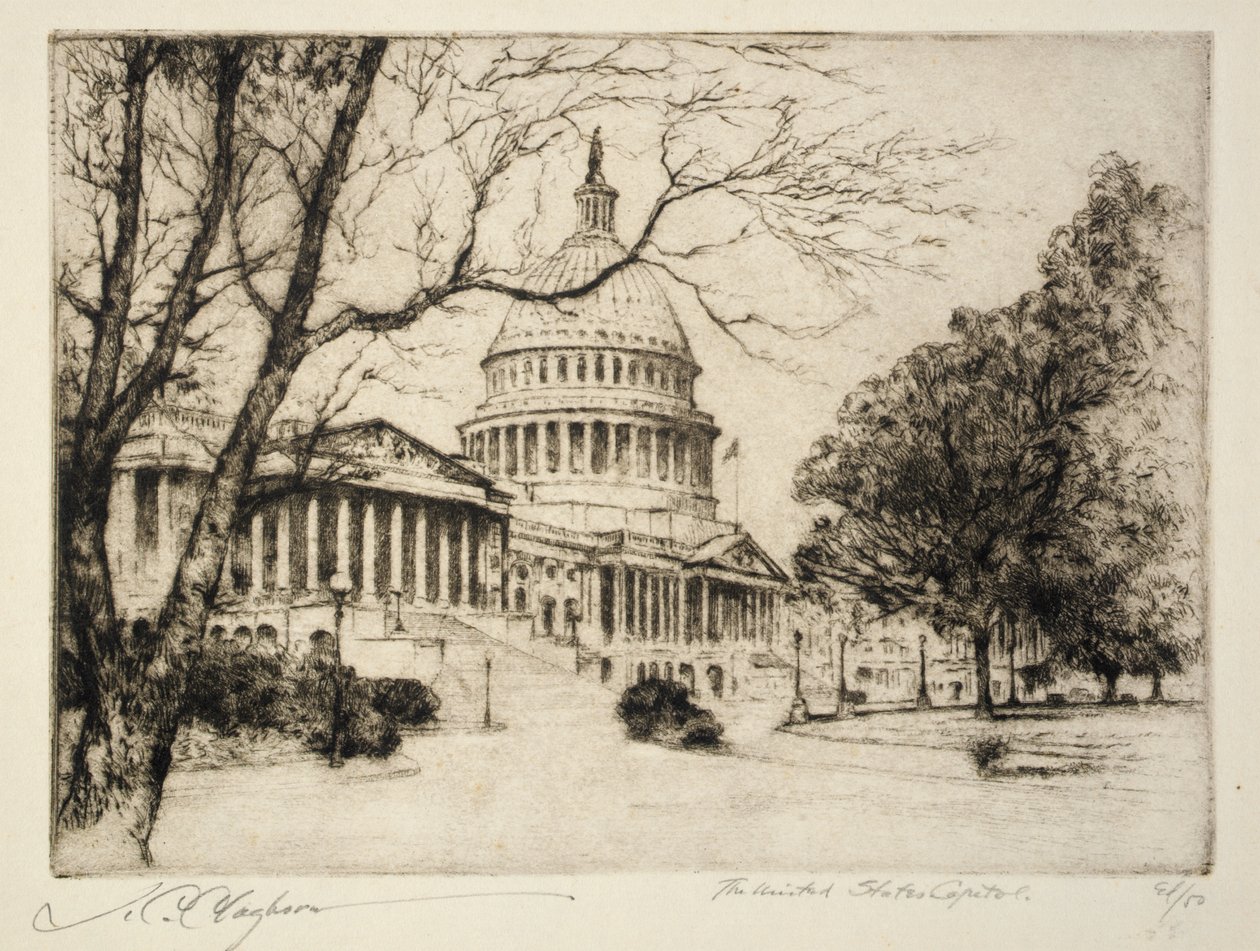 El Capitolio de Estados Unidos de Joseph C. Claghorn