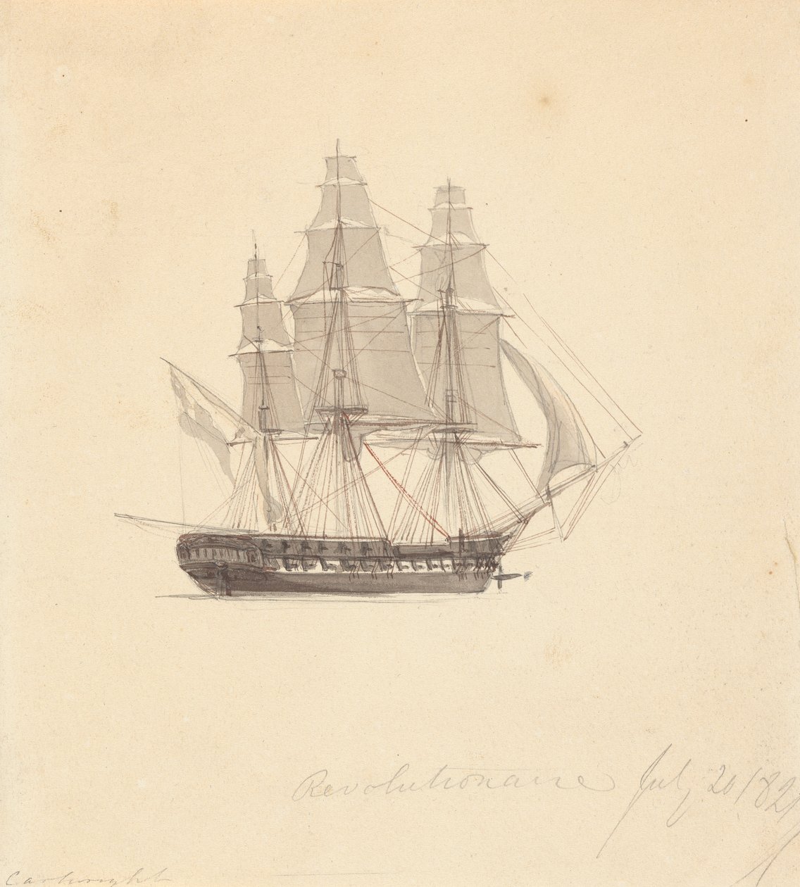 Revolutionaire 20 de julio de 1821 de Joseph Cartwright