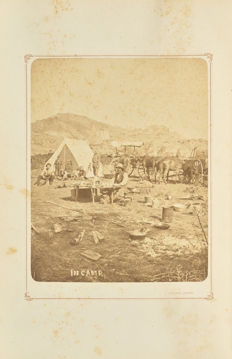 En el campamento de Joseph Collier