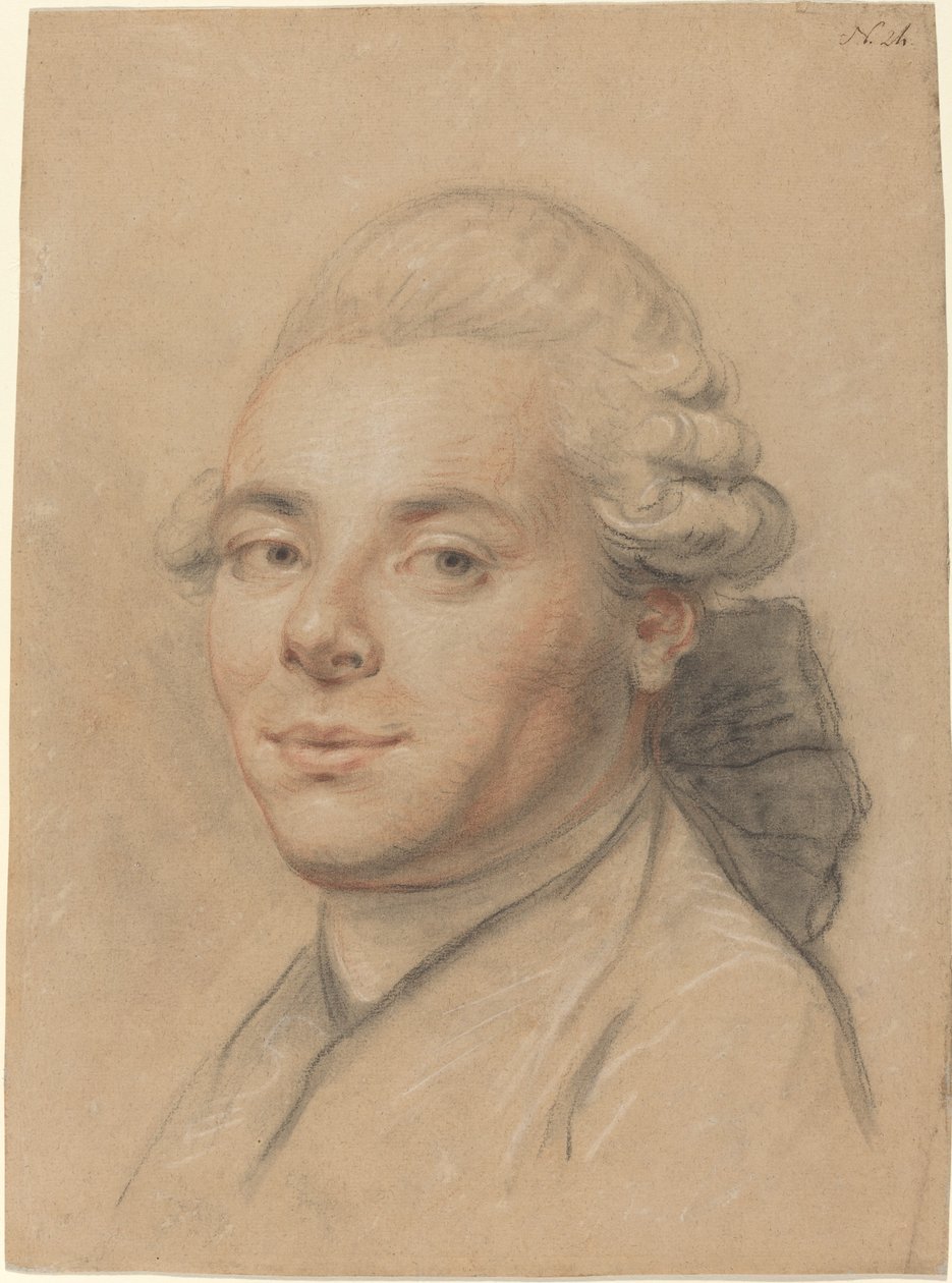 Cabeza de un caballero de Joseph Ducreux