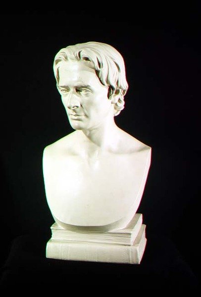 William Hazlitt (1778-1830) (molde de yeso) de Joseph Durham