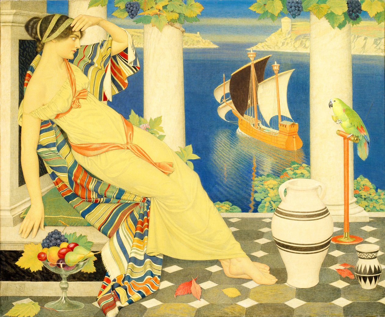 Ariadna en Naxos de Joseph Edward Southall